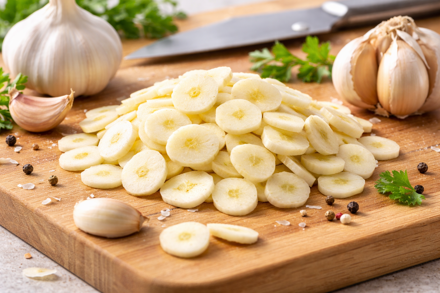 Garlic Slices